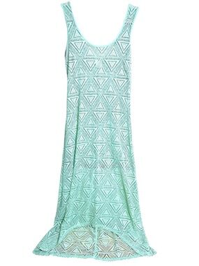 Mint green swimwear cover dress
